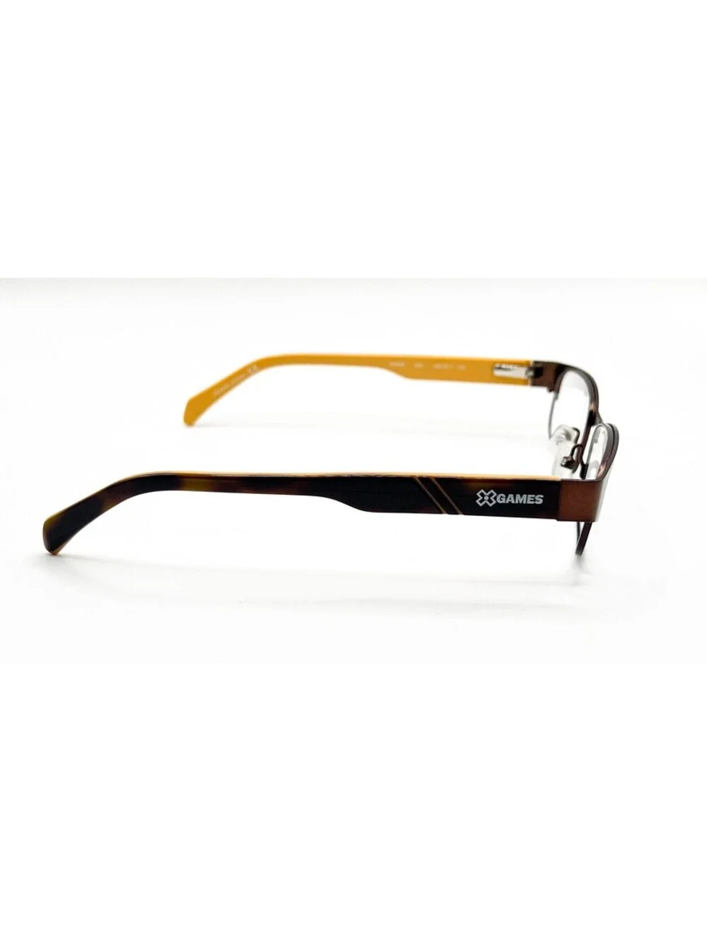 X Games Biker 210 Satin Brown Authentic Eyeglasses 49-16-135